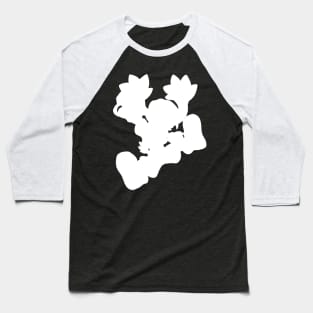 Klonoa Silhouette (White) Baseball T-Shirt